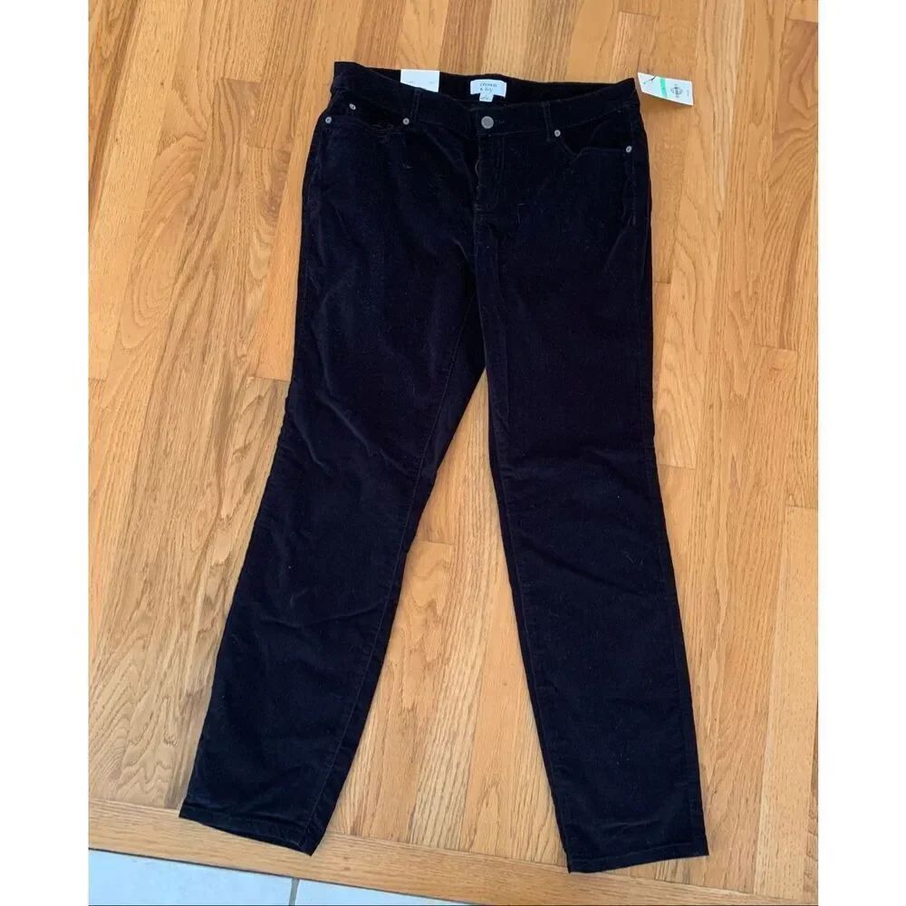 Crown & Ivy Velvety Corduroy Jeans NWT